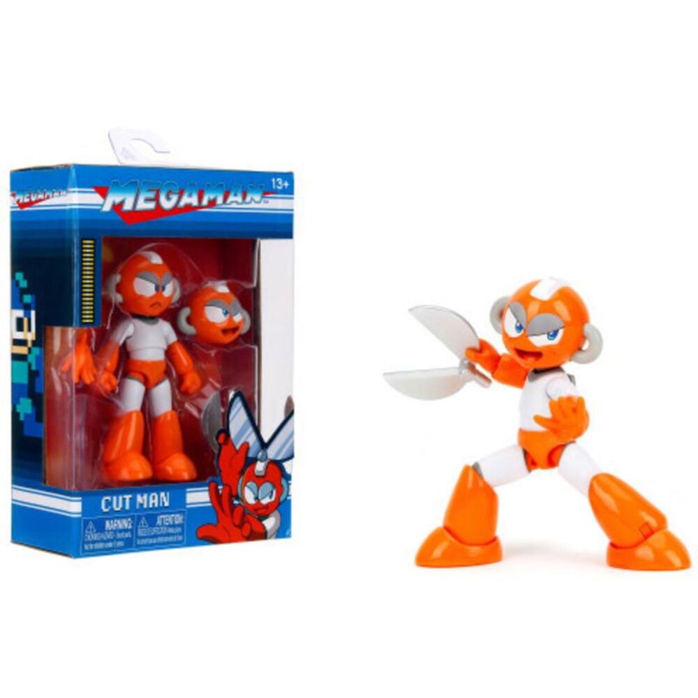 Jada Toys - Mega Man - Cut Man 1:12 Action Figure  COLLECTABLES